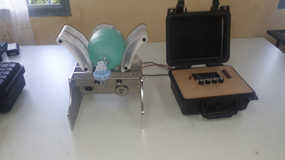 Fin des tests mécaniques et électriques du Respirateur Made in RDC